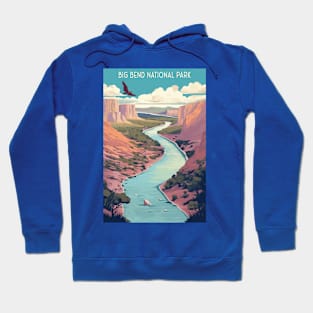 Big Bend National Park Travel Poster Hoodie